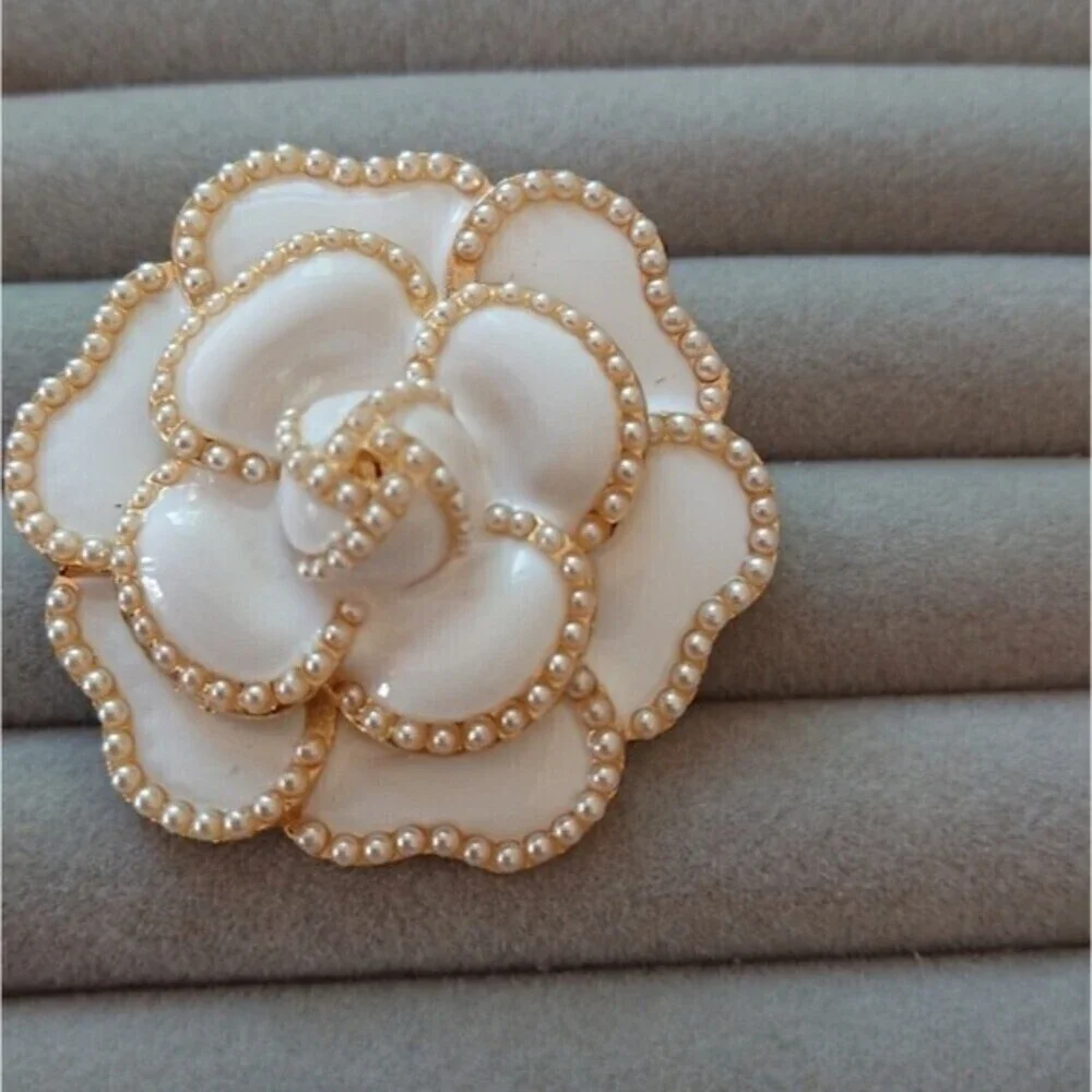Camellia Rose Brooch